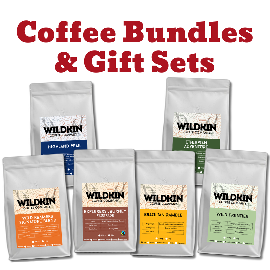 Coffee gift sets and bundles - curated speciality coffee collections from WildKin Coffee
