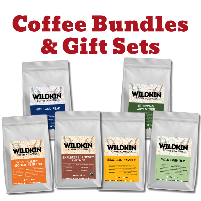Coffee gift sets and bundles - curated speciality coffee collections from WildKin Coffee