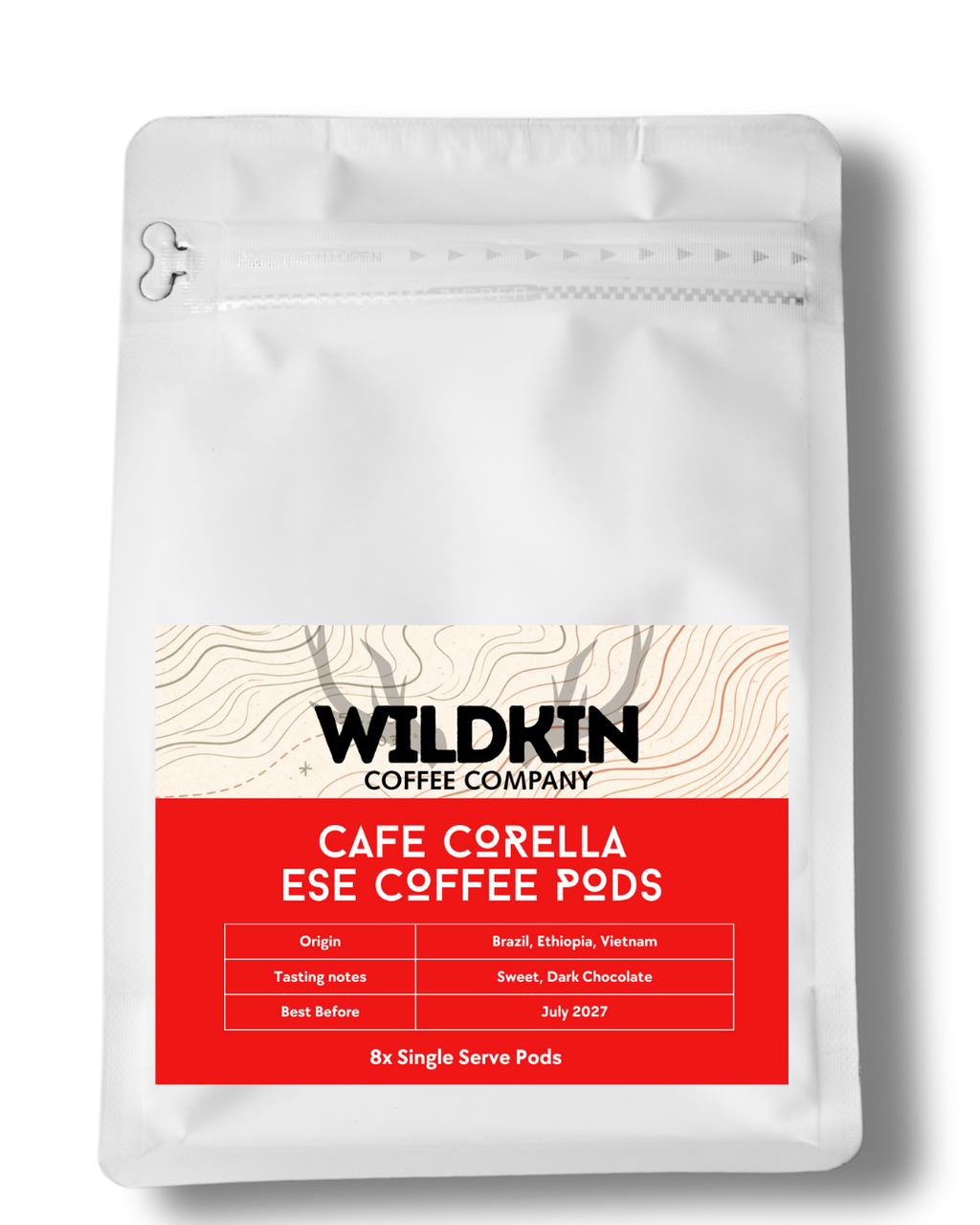 Cafe Corella ESE coffee pods - Italian espresso pods with Arabica and Robusta blend