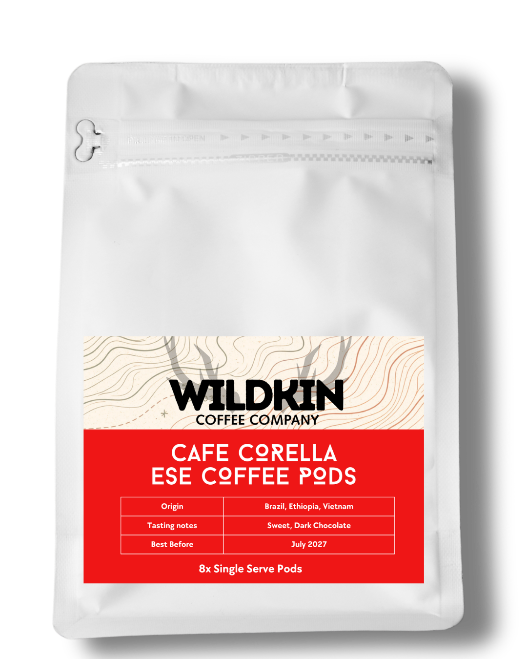 Cafe Corella ESE coffee pods - Italian espresso pods with Arabica and Robusta blend